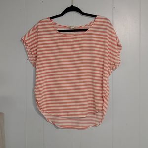 Forever 21 Striped Sleeveless Blouse